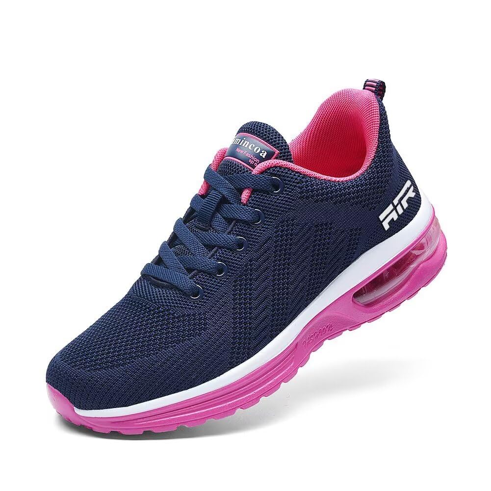 ZOOMCO Dame Løbesko med Luftdæmpning – Lette Sneakers til Sport