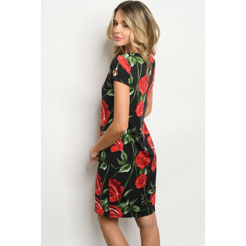 Roses Sommerkjole med Blomsterprint
