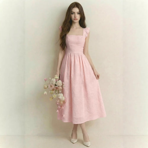 Elegant Slim Fit Sommerkjole – Sexet & Feminin